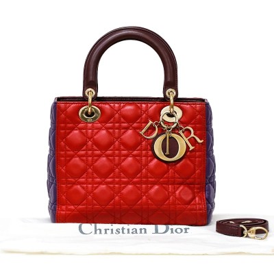 Lady Dior tricolor