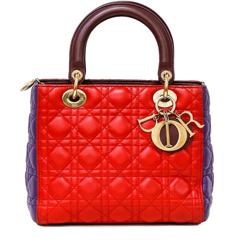 Lady Dior tricolor