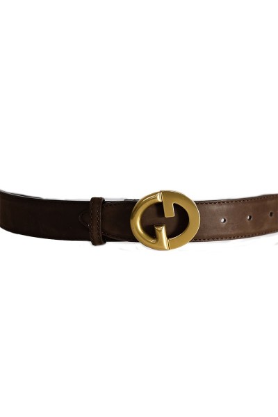 Gucci - Brown Belt GG