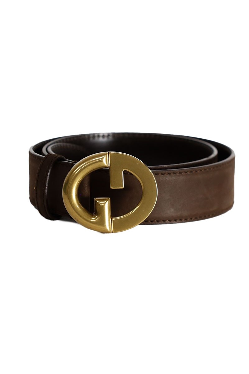 Gucci - Brown Belt GG