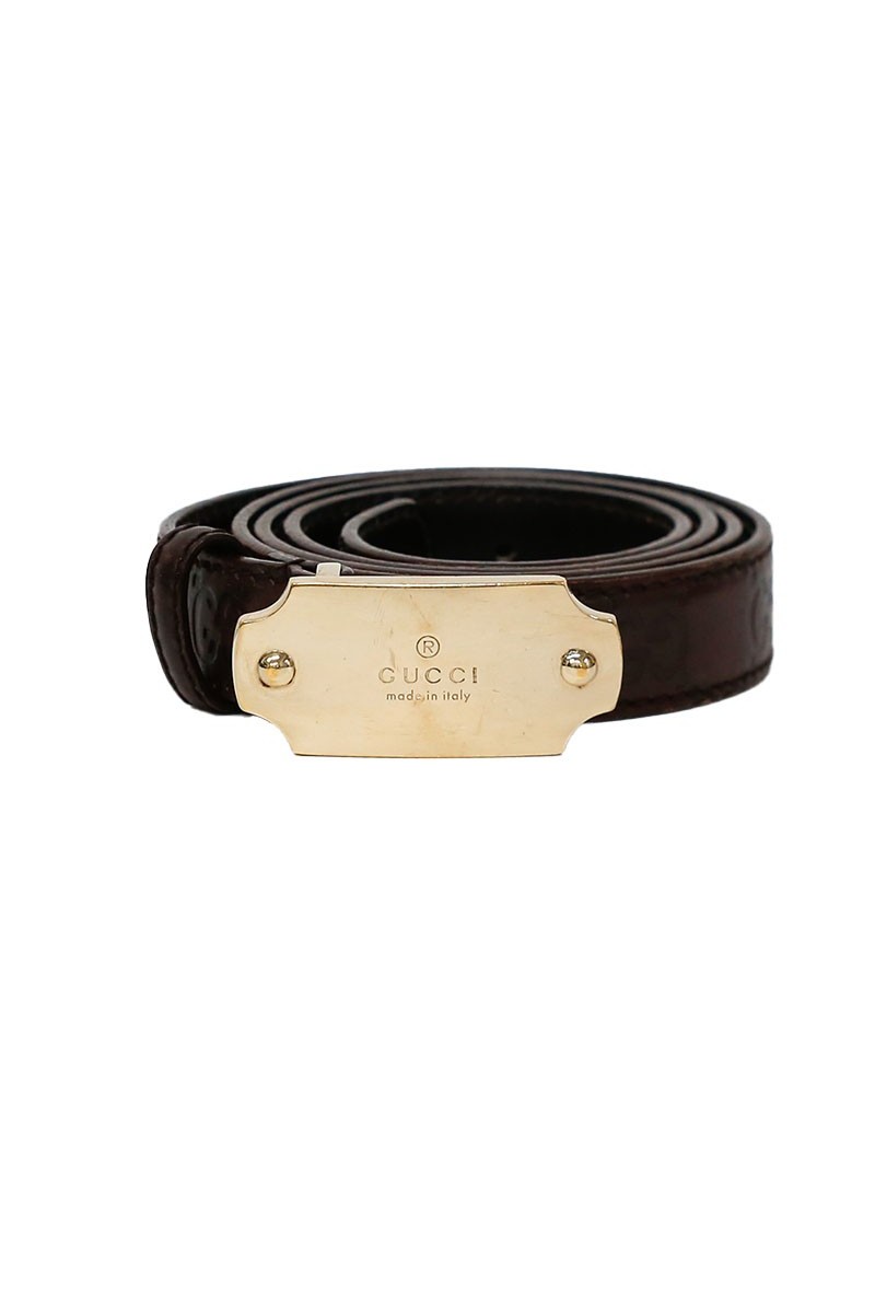 Gucci - Guccissima Belt