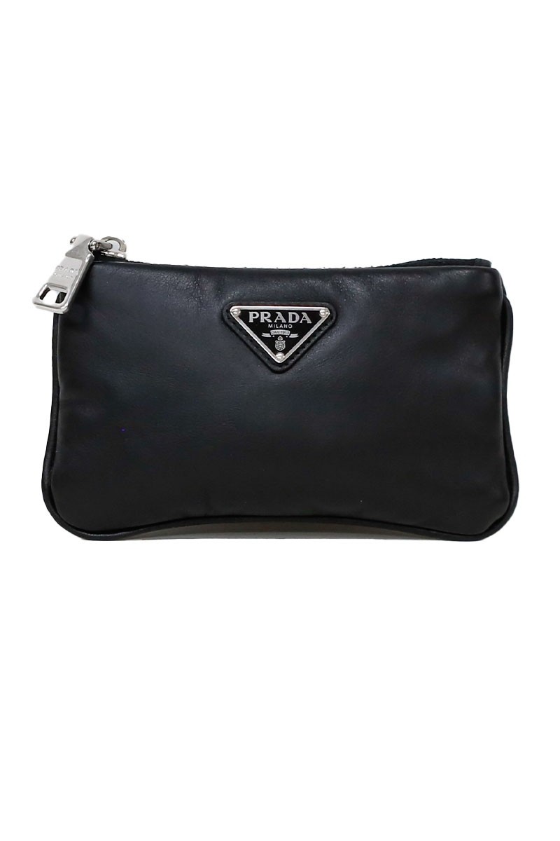 Prada - Leather Pouch Necessaire