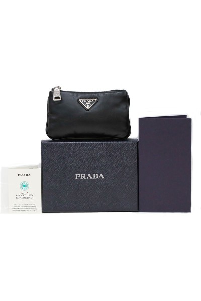 Prada - Leather Pouch Necessaire