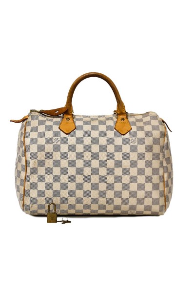 Louis Vuitton Speedy 30 Damier Azur