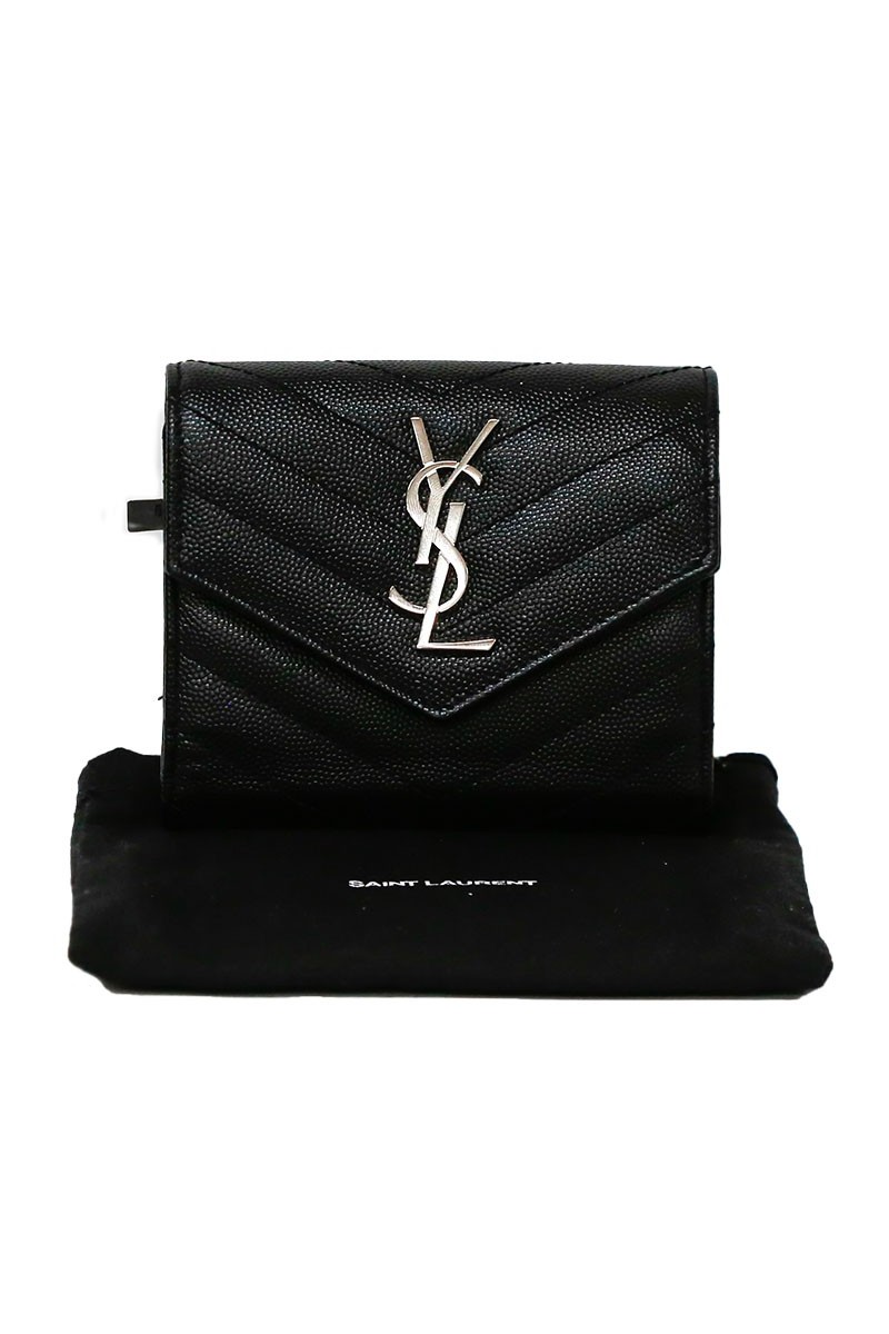 Yves Saint Laurent Trifold Cassandre Metalassé