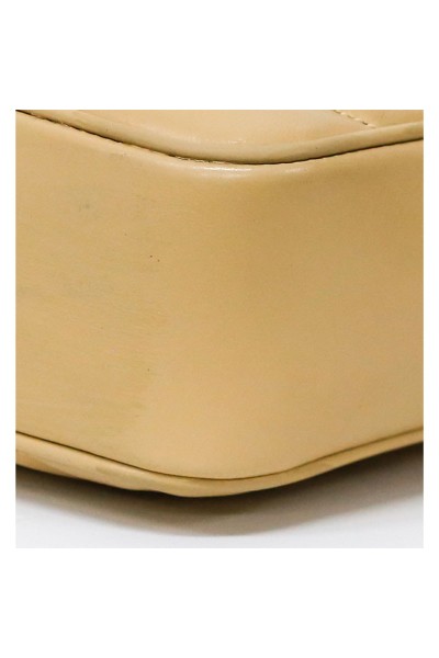 Yves Saint Laurent Camera Bag in Beige Calfskin